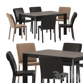 Altacom molly chair teorema table
